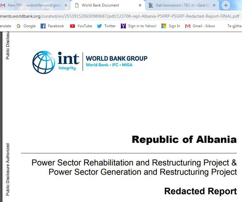 Veting per TEC të Vlorës, jo koncesion.