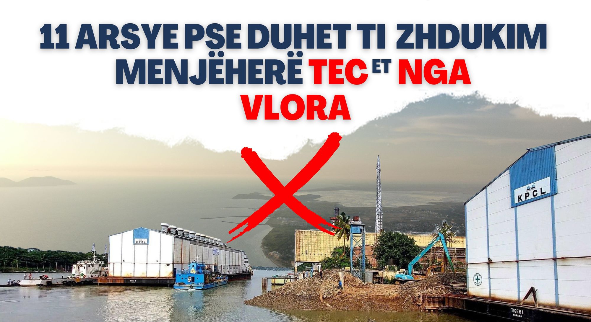 11 Arsye për të mos pranuar në Vlorë TECet me naftë të rëndë ardhur nga Bangladeshi