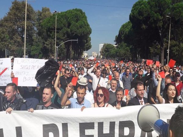 Albania Opposition Demand Referendum on Waste Imports