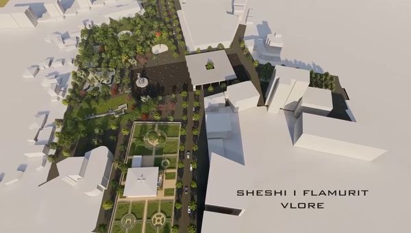 Sheshi i Flamurit, shqiptarët dhe arkitekti i huaj.